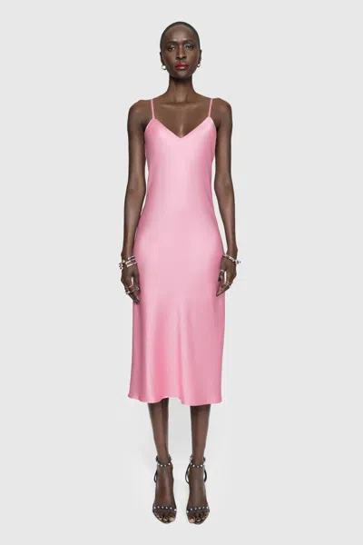 Rebecca Minkoff Verona Slip Dress In Light Wisteria