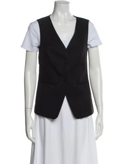 Pre-owned Rebecca Minkoff Vest In Black