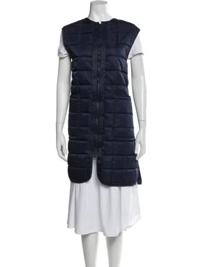 Pre-owned Rebecca Minkoff Vest In Blue
