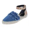Rebecca Minkoff Vicky Womens Embroidered Ankle Strap Espadrilles In Multi