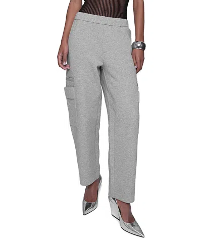 Rebecca Minkoff Viv Cargo Pant In Heather Grey