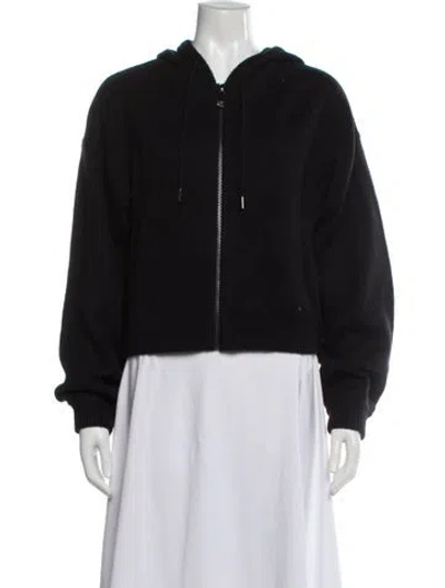 Pre-owned Rebecca Minkoff V-neck Sweater In Black