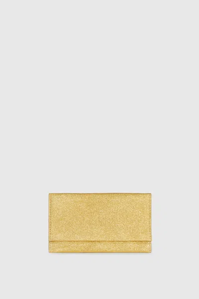 Rebecca Minkoff Wallet Clutch Bag In Gold