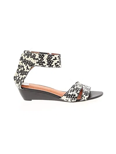 Pre-owned Rebecca Minkoff Wedges In Ivory