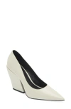 Rebecca Minkoff West Pointed Toe Pump In White