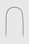 Rebecca Minkoff Whip Chain Shoulder Strap In Black