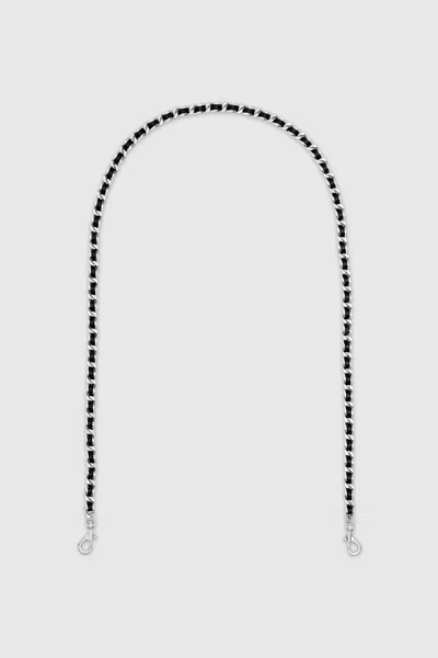 Rebecca Minkoff Whip Chain Shoulder Strap In Black