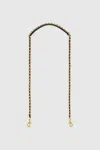 REBECCA MINKOFF WHIP CHAIN STRAP WITH SHOULDER PAD