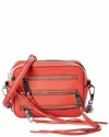 Rebecca Minkoff Women's 4 Zip Moto Camera Bag In Grapefruit In Pink