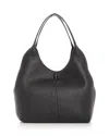 Rebecca Minkoff Women's Darren Signature Carryall Leather Hobo In Black