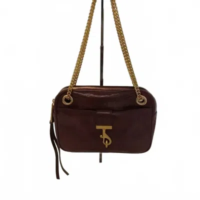 Rebecca Minkoff Women's Leather Toaster Bag With Chain Strap In Red