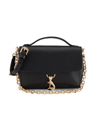 Rebecca Minkoff Women's Megan Leather Top Handle Bag In Black