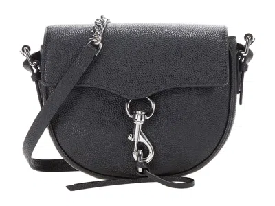 Rebecca Minkoff Women's Megan Mini Saddle Crossbody Bag In Black