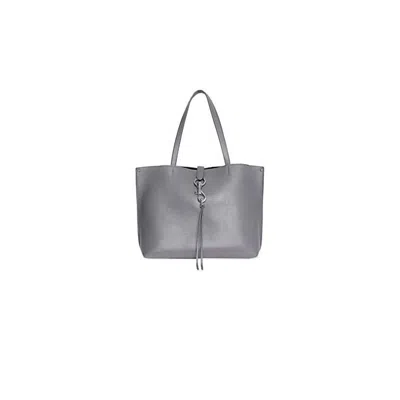Rebecca Minkoff Women's Megan Tote Bag In Steel In Silver