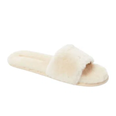 Rebecca Minkoff Women's Palah Shearling Slide In Natural Shearling In Multi