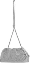 Rebecca Minkoff Women's Tied-up Clutch, Silver In Silver