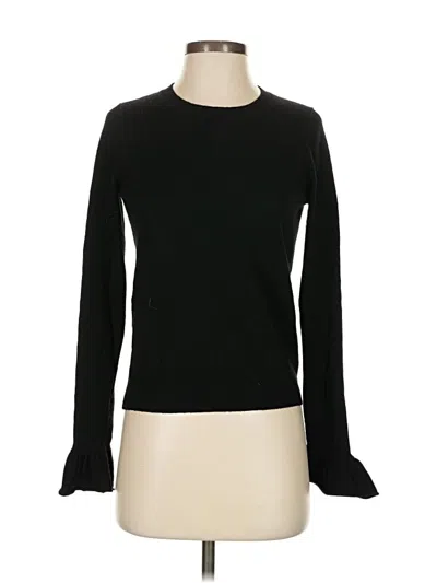 Pre-owned Rebecca Minkoff Wool Pullover Sweater In Black