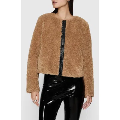 REBECCA MINKOFF REBECCA MINKOFF WYATT FAUX FUR JACKET