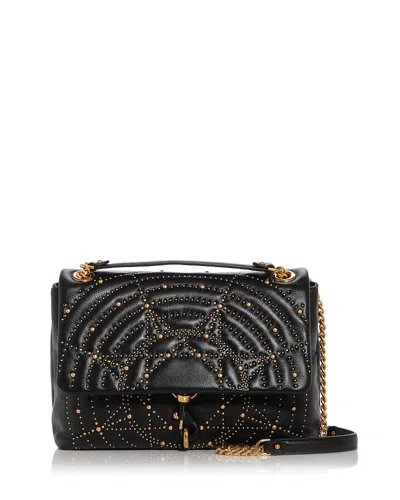 Rebecca Minkoff X Wicked Edie Embellished Leather Shoulder Bag - Exclusive In Black