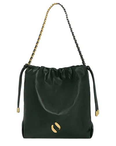 Rebecca Minkoff Zero Gravity Leather Crossbody In Green