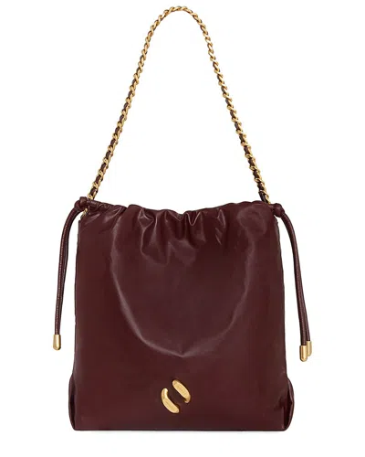 Rebecca Minkoff Zero Gravity Leather Crossbody In Red