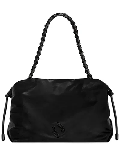 Rebecca Minkoff Zero Gravity Leather Shoulder Bag In Black