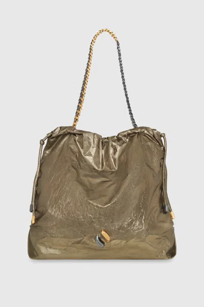 Rebecca Minkoff Zero Gravity Medium Tote Bag In Bronze