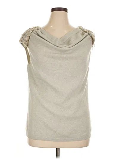 Pre-owned Rebecca Moses For Neiman Marcus Sleeveless Blouse In Gray