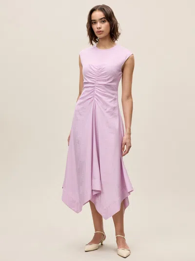 REBECCA TAYLOR ALLEGRA STRIPE DRESS