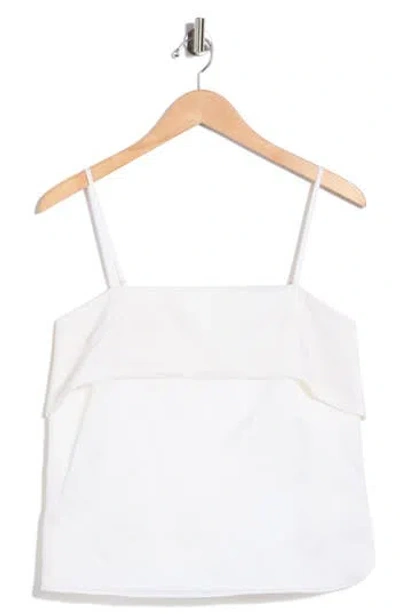 Rebecca Taylor Appliqué Organza Camisole In White