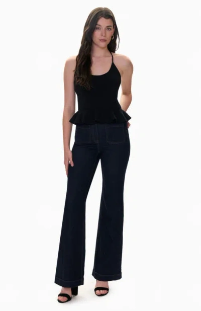 Rebecca Taylor Bailey Sweater Tank In Black