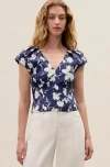 Rebecca Taylor Bea Linen Blouse