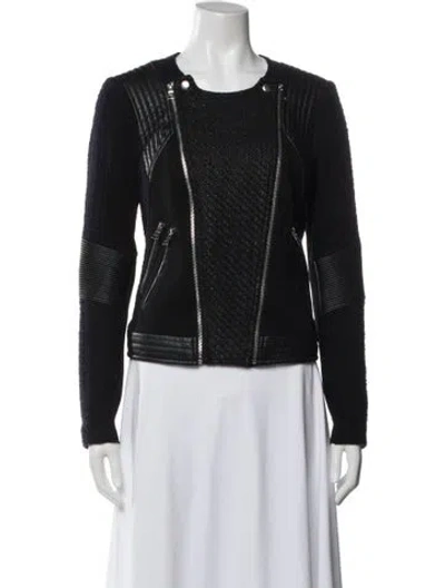 Pre-owned Rebecca Taylor Biker Jacket In Multi