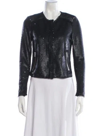 Pre-owned Rebecca Taylor Biker Jacket In Multi