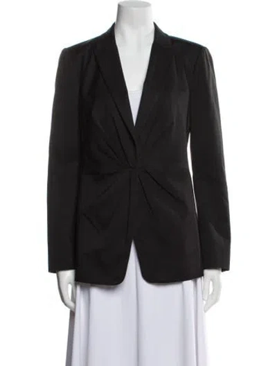 Pre-owned Rebecca Taylor Blazer In Black