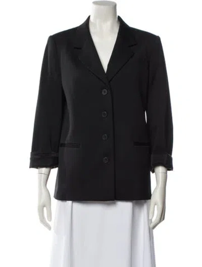 Pre-owned Rebecca Taylor Blazer In Black