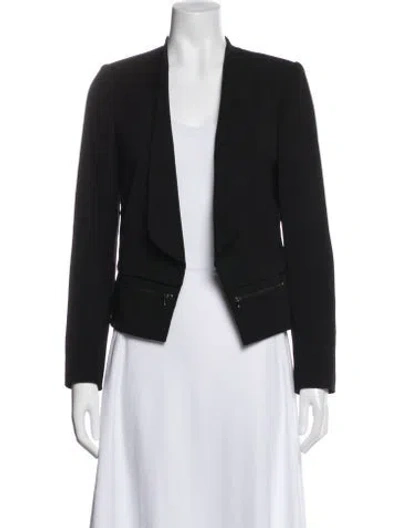 Pre-owned Rebecca Taylor Blazer In Black
