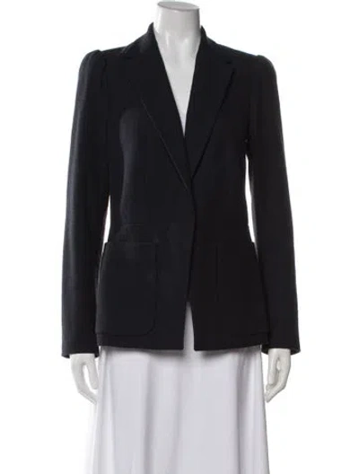 Pre-owned Rebecca Taylor Blazer In Black