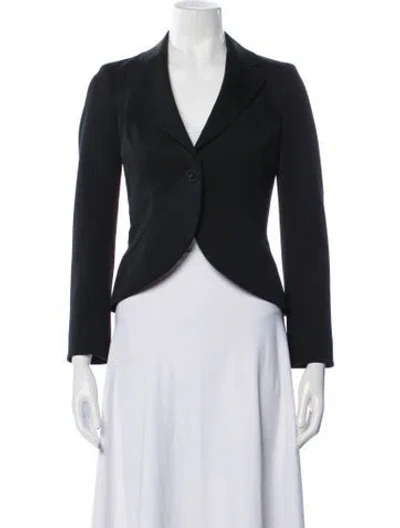 Pre-owned Rebecca Taylor Blazer In Black