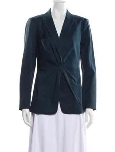 Pre-owned Rebecca Taylor Blazer In Blue