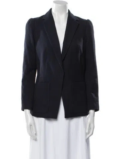Pre-owned Rebecca Taylor Blazer In Blue
