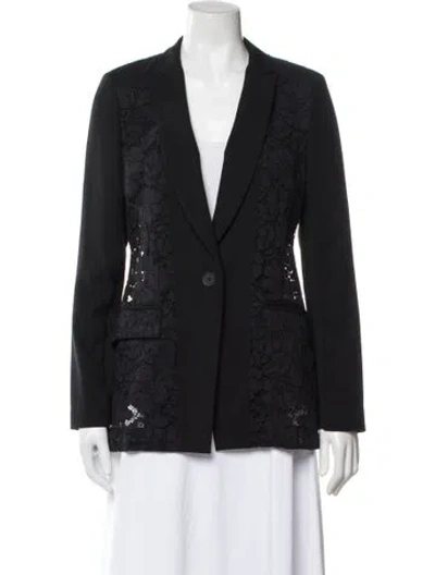 Pre-owned Rebecca Taylor Blazer In Gray