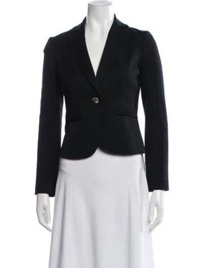 Pre-owned Rebecca Taylor Blazer In Gray