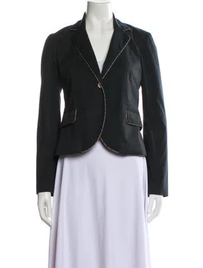 Pre-owned Rebecca Taylor Blazer In Green