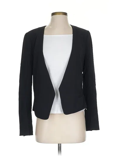 Pre-owned Rebecca Taylor Blazer Jacket In Black