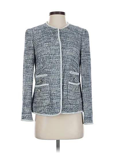 Pre-owned Rebecca Taylor Blazer Jacket In Blue