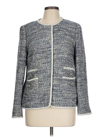 Pre-owned Rebecca Taylor Blazer Jacket In Blue