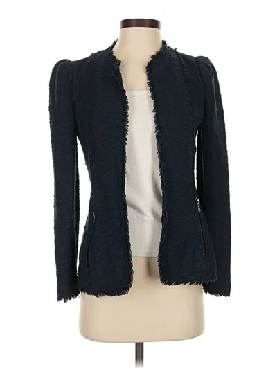 Pre-owned Rebecca Taylor Blazer Jacket In Blue