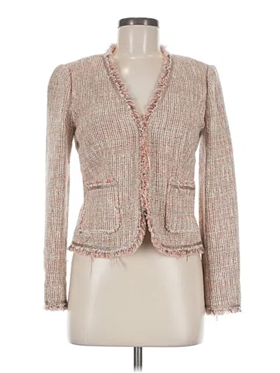 Pre-owned Rebecca Taylor Blazer Jacket In Brown