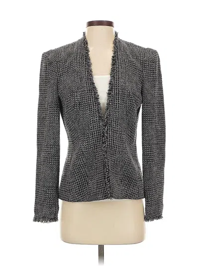 Pre-owned Rebecca Taylor Blazer Jacket In Gray
